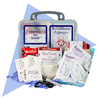 Body Fluid Clean Up & CTB Combo - 16 Poly Clear Primary
