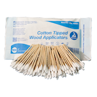 Cotton Swabs 3" 100/Package - R224204 Cotton Swabs 3" 100/Package - R224204