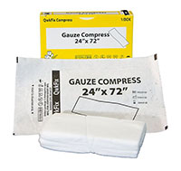 640 Gauze Compress - 24" x 72" - 1/Box - R523202 640 Gauze Compress - 24" x 72" - 1/Box - R523202