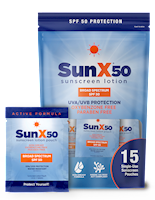 Sun X 50 Lotion Pouch 15/Bag - R525011 Sun X 50 Lotion Pouch 15/Bag - R525011